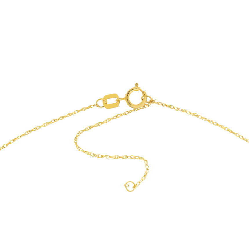 14K Gold Infinity Necklace